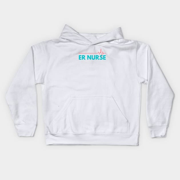 Nurse Gift Idea Kids Hoodie by François Belchior